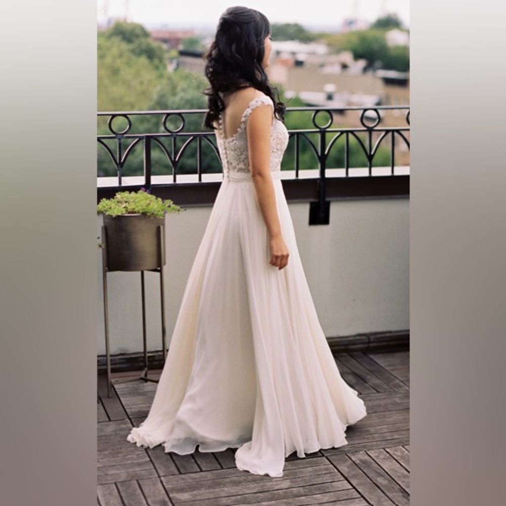 REEM ACRA BRIDAL JULIET DRESS - Picture 6 of 16
